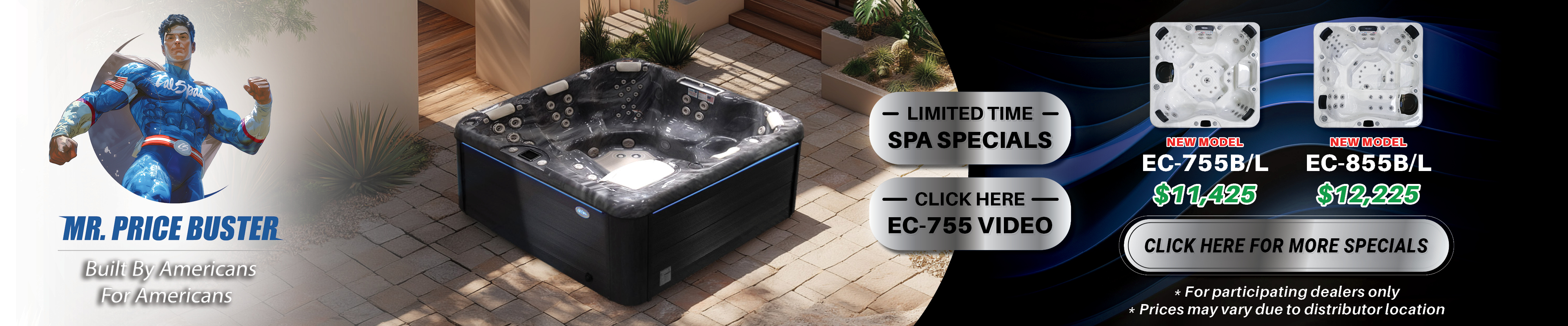 Calspas hot tub being used in a family setting - La Verkin