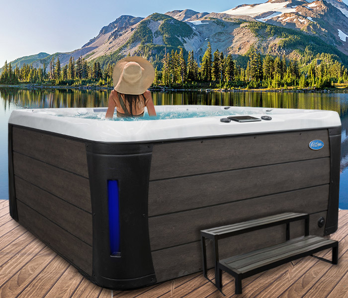 Calspas hot tub being used in a family setting - hot tubs spas for sale La Verkin